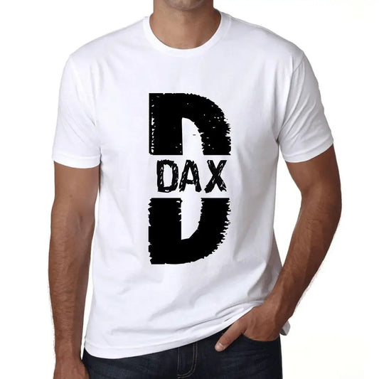 Men's Graphic T-Shirt Dax Eco-Friendly Limited Edition Short Sleeve Tee-Shirt Vintage Birthday Gift Novelty