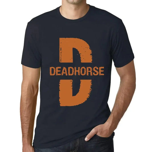 Men's Graphic T-Shirt Deadhorse Eco-Friendly Limited Edition Short Sleeve Tee-Shirt Vintage Birthday Gift Novelty