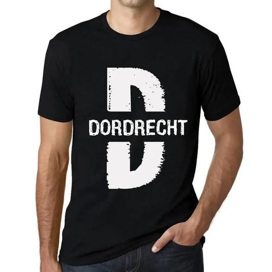 Men's Graphic T-Shirt Dordrecht Eco-Friendly Limited Edition Short Sleeve Tee-Shirt Vintage Birthday Gift Novelty