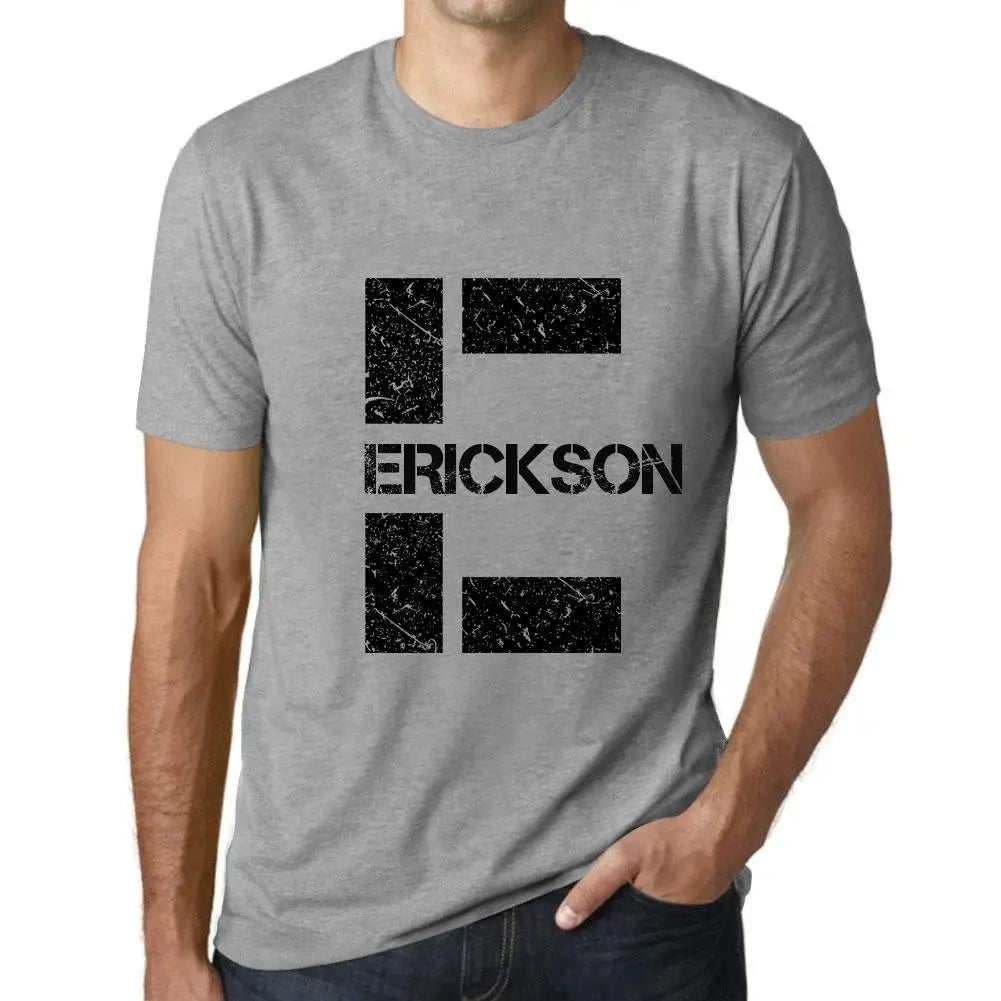 Men's Graphic T-Shirt Erickson Eco-Friendly Limited Edition Short Sleeve Tee-Shirt Vintage Birthday Gift Novelty