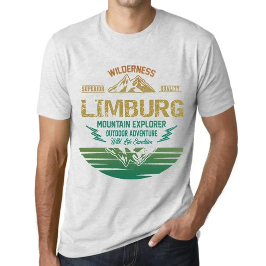 Men's Graphic T-Shirt Outdoor Adventure, Wilderness, Mountain Explorer Limburg Eco-Friendly Limited Edition Short Sleeve Tee-Shirt Vintage Birthday Gift Novelty