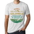 Men's Graphic T-Shirt Outdoor Adventure, Wilderness, Mountain Explorer Colombia Eco-Friendly Limited Edition Short Sleeve Tee-Shirt Vintage Birthday Gift Novelty