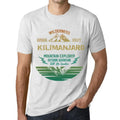 Men's Graphic T-Shirt Outdoor Adventure, Wilderness, Mountain Explorer Kilimanjaro Eco-Friendly Limited Edition Short Sleeve Tee-Shirt Vintage Birthday Gift Novelty