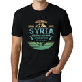 Men's Graphic T-Shirt Outdoor Adventure, Wilderness, Mountain Explorer Syria Eco-Friendly Limited Edition Short Sleeve Tee-Shirt Vintage Birthday Gift Novelty