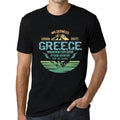 Men's Graphic T-Shirt Outdoor Adventure, Wilderness, Mountain Explorer Greece Eco-Friendly Limited Edition Short Sleeve Tee-Shirt Vintage Birthday Gift Novelty