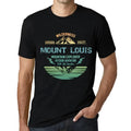 Men's Graphic T-Shirt Outdoor Adventure, Wilderness, Mountain Explorer Mount Louis Eco-Friendly Limited Edition Short Sleeve Tee-Shirt Vintage Birthday Gift Novelty