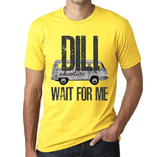Men's Graphic T-Shirt Adventure Wait For Me In Dili Limited Edition Short Sleeve Tee-Shirt Vintage Birthday Gift Novelty