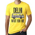 Uomo Maglietta Avventura Aspettami A Delhi – Adventure Wait For Me In Delhi – T-shirt Stampa Grafica Divertente Vintage Idea Regalo Originale Alla Moda