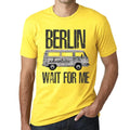 Men's Graphic T-Shirt Adventure Wait For Me In Berlin Limited Edition Short Sleeve Tee-Shirt Vintage Birthday Gift Novelty