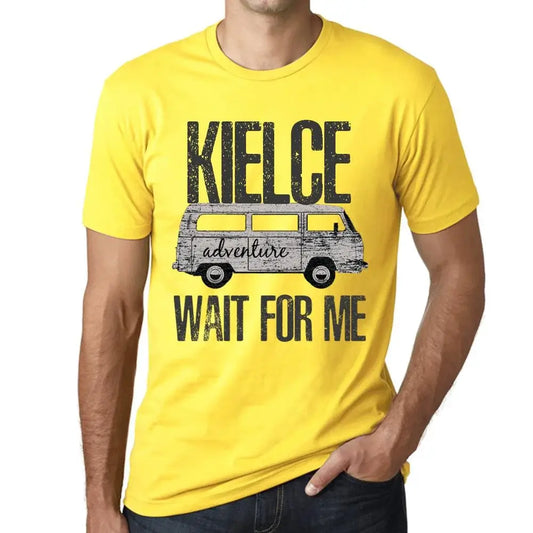 Men's Graphic T-Shirt Adventure Wait For Me In Kielce Limited Edition Short Sleeve Tee-Shirt Vintage Birthday Gift Novelty