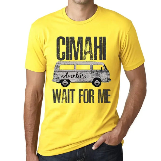 Men's Graphic T-Shirt Adventure Wait For Me In Cimahi Limited Edition Short Sleeve Tee-Shirt Vintage Birthday Gift Novelty