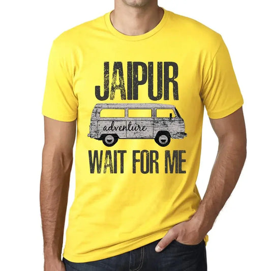 Men's Graphic T-Shirt Adventure Wait For Me In Jaipur Limited Edition Short Sleeve Tee-Shirt Vintage Birthday Gift Novelty