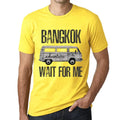 Men's Graphic T-Shirt Adventure Wait For Me In Bangkok Limited Edition Short Sleeve Tee-Shirt Vintage Birthday Gift Novelty