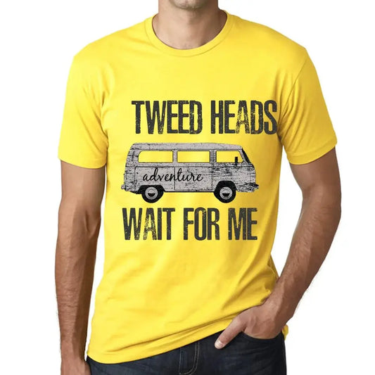 Men's Graphic T-Shirt Adventure Wait For Me In Tweed Heads Limited Edition Short Sleeve Tee-Shirt Vintage Birthday Gift Novelty