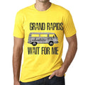 Men's Graphic T-Shirt Adventure Wait For Me In Grand Rapids Limited Edition Short Sleeve Tee-Shirt Vintage Birthday Gift Novelty