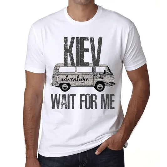 Men's Graphic T-Shirt Adventure Wait For Me In Kiev Limited Edition Short Sleeve Tee-Shirt Vintage Birthday Gift Novelty