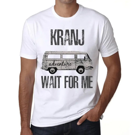 Men's Graphic T-Shirt Adventure Wait For Me In Kranj Limited Edition Short Sleeve Tee-Shirt Vintage Birthday Gift Novelty