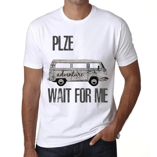 Men's Graphic T-Shirt Adventure Wait For Me In Plzeň Limited Edition Short Sleeve Tee-Shirt Vintage Birthday Gift Novelty