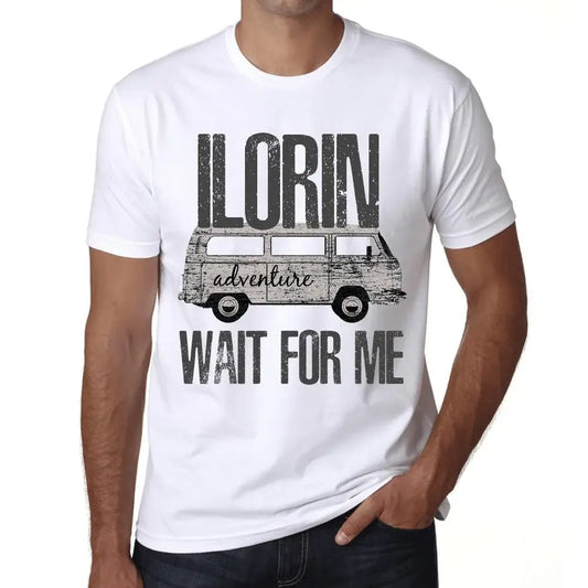 Men's Graphic T-Shirt Adventure Wait For Me In Ilorin Limited Edition Short Sleeve Tee-Shirt Vintage Birthday Gift Novelty
