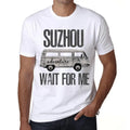 Men's Graphic T-Shirt Adventure Wait For Me In Suzhou Limited Edition Short Sleeve Tee-Shirt Vintage Birthday Gift Novelty
