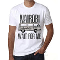 Camiseta Estampada para Hombre Aventura Espérame En Nairobi – Adventure Wait For Me In Nairobi – T-shirt Vintage Manga Corta Regalo Original Cumpleaños Diseño Gráfico Moda
