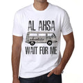 Men's Graphic T-Shirt Adventure Wait For Me In Al Ahsa Limited Edition Short Sleeve Tee-Shirt Vintage Birthday Gift Novelty