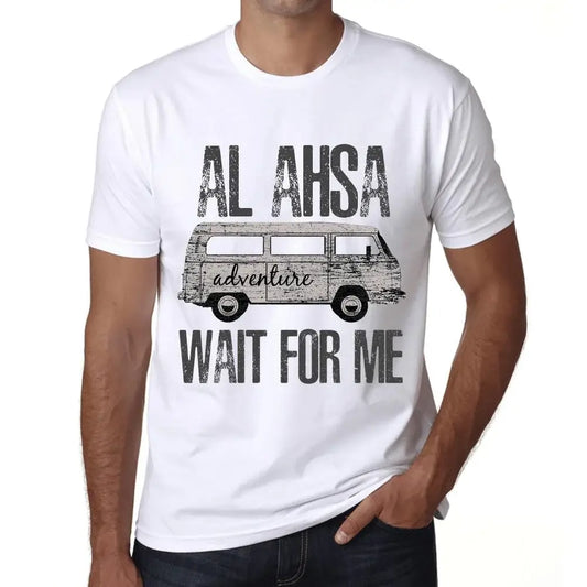 Men's Graphic T-Shirt Adventure Wait For Me In Al Ahsa Limited Edition Short Sleeve Tee-Shirt Vintage Birthday Gift Novelty