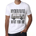 Men's Graphic T-Shirt Adventure Wait For Me In Hyderabad Limited Edition Short Sleeve Tee-Shirt Vintage Birthday Gift Novelty