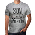 Uomo Maglietta L'Avventura Mi Aspetta A Sion – Adventure Wait For Me In Sion – T-shirt Stampa Grafica Divertente Vintage Idea Regalo Originale Alla Moda