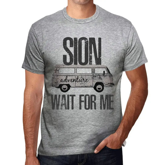 Men's Graphic T-Shirt Adventure Wait For Me In Sion Limited Edition Short Sleeve Tee-Shirt Vintage Birthday Gift Novelty
