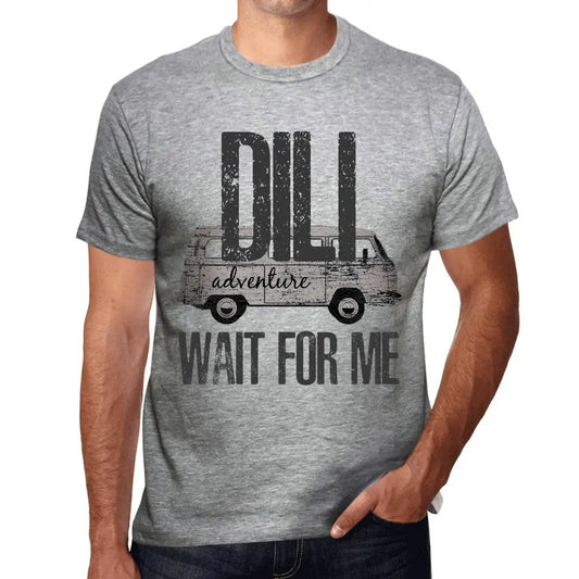 Men's Graphic T-Shirt Adventure Wait For Me In Dili Limited Edition Short Sleeve Tee-Shirt Vintage Birthday Gift Novelty