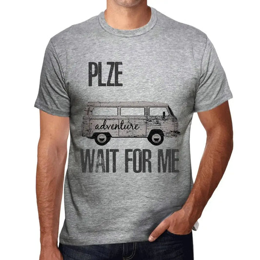 Men's Graphic T-Shirt Adventure Wait For Me In Plzeň Limited Edition Short Sleeve Tee-Shirt Vintage Birthday Gift Novelty