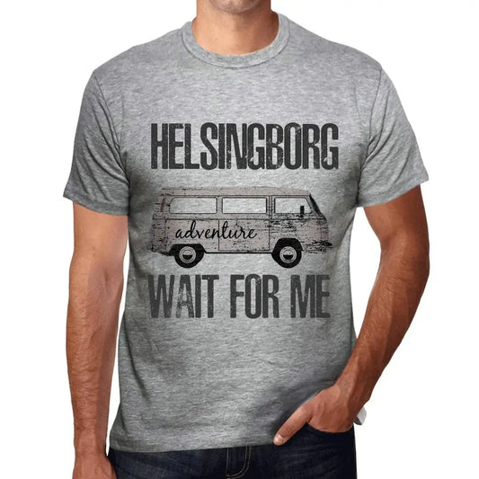 Men's Graphic T-Shirt Adventure Wait For Me In Helsingborg Limited Edition Short Sleeve Tee-Shirt Vintage Birthday Gift Novelty