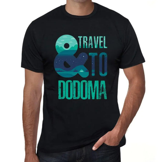 Men's Graphic T-Shirt And Travel To Dodoma Eco-Friendly Limited Edition Short Sleeve Tee-Shirt Vintage Birthday Gift Novelty