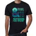 Men's Graphic T-Shirt And Travel To Antwerp Eco-Friendly Limited Edition Short Sleeve Tee-Shirt Vintage Birthday Gift Novelty