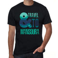 Men's Graphic T-Shirt And Travel To Mansoura Eco-Friendly Limited Edition Short Sleeve Tee-Shirt Vintage Birthday Gift Novelty