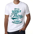 Men's Graphic T-Shirt It's A Lovely Thing You Wouldn’t Understand Limited Edition Short Sleeve Tee-Shirt Vintage Birthday Gift Novelty