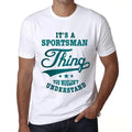 Homme Tee-Shirt C'Est Un Truc De Sportif Que Tu Ne Comprendrais Pas – It's A Sportsman Thing You Wouldn’t Understand – T-Shirt Graphique Vintage Cadeau Nouveauté