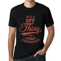 Homme Tee-Shirt C'Est Un Truc D'Espion Que Tu Ne Comprendrais Pas – It's A Spy Thing You Wouldn’t Understand – T-Shirt Graphique Vintage Cadeau Nouveauté