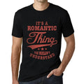 Men's Graphic T-Shirt It's A Romantic Thing You Wouldn’t Understand Limited Edition Short Sleeve Tee-Shirt Vintage Birthday Gift Novelty