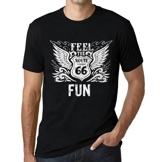 Men's Graphic T-Shirt Feel The Fun Limited Edition Short Sleeve Tee-Shirt Vintage Birthday Gift Novelty