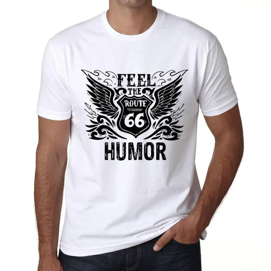 Men's Graphic T-Shirt Feel The Humor Limited Edition Short Sleeve Tee-Shirt Vintage Birthday Gift Novelty