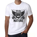 Men's Graphic T-Shirt Feel The Nature Limited Edition Short Sleeve Tee-Shirt Vintage Birthday Gift Novelty