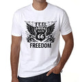 Men's Graphic T-Shirt Feel The Freedom Limited Edition Short Sleeve Tee-Shirt Vintage Birthday Gift Novelty