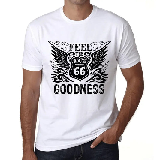 Men's Graphic T-Shirt Feel The Goodness Limited Edition Short Sleeve Tee-Shirt Vintage Birthday Gift Novelty