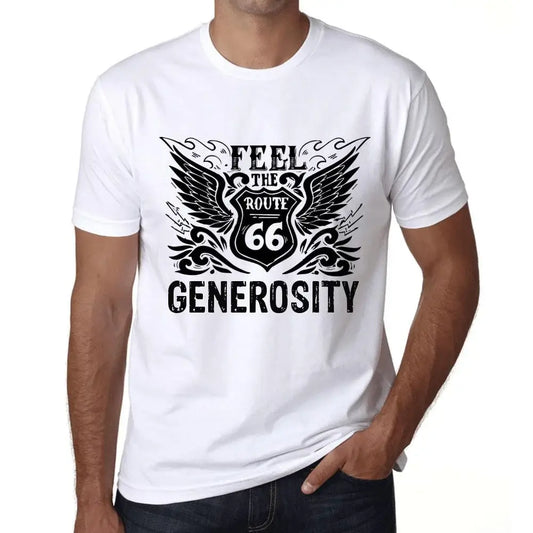 Men's Graphic T-Shirt Feel The Generosity Limited Edition Short Sleeve Tee-Shirt Vintage Birthday Gift Novelty