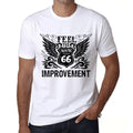 Men's Graphic T-Shirt Feel The Improvement Limited Edition Short Sleeve Tee-Shirt Vintage Birthday Gift Novelty