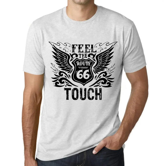 Men's Graphic T-Shirt Feel The Touch Limited Edition Short Sleeve Tee-Shirt Vintage Birthday Gift Novelty
