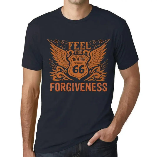 Men's Graphic T-Shirt Feel The Forgiveness Limited Edition Short Sleeve Tee-Shirt Vintage Birthday Gift Novelty