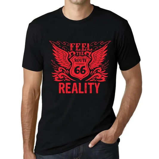 Men's Graphic T-Shirt Feel The Reality Limited Edition Short Sleeve Tee-Shirt Vintage Birthday Gift Novelty